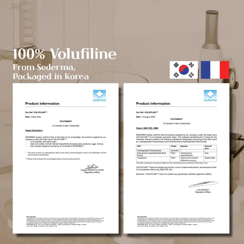 100% Pure Volufiline Concentrate Serum